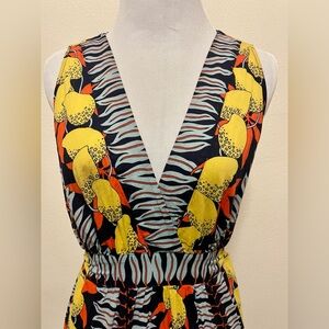 Cabi Sleeveless Mango Maxi Dress - M